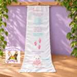 Платно (килимче) за прощъпулник (прохождане) 50×150см- First steps Меченце