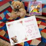 Платно за снимане на бебе – месечинка Меченце Teddy Bear