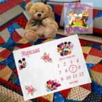 Платно за снимки с месечинки Мини Маус Minnie Mouse
