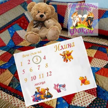 Платно за снимане на бебе – месечинка Мечо Пух Winnie the Pooh