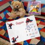 Платно за снимане на бебе – месечинка Спайдър Мен Spiderman
